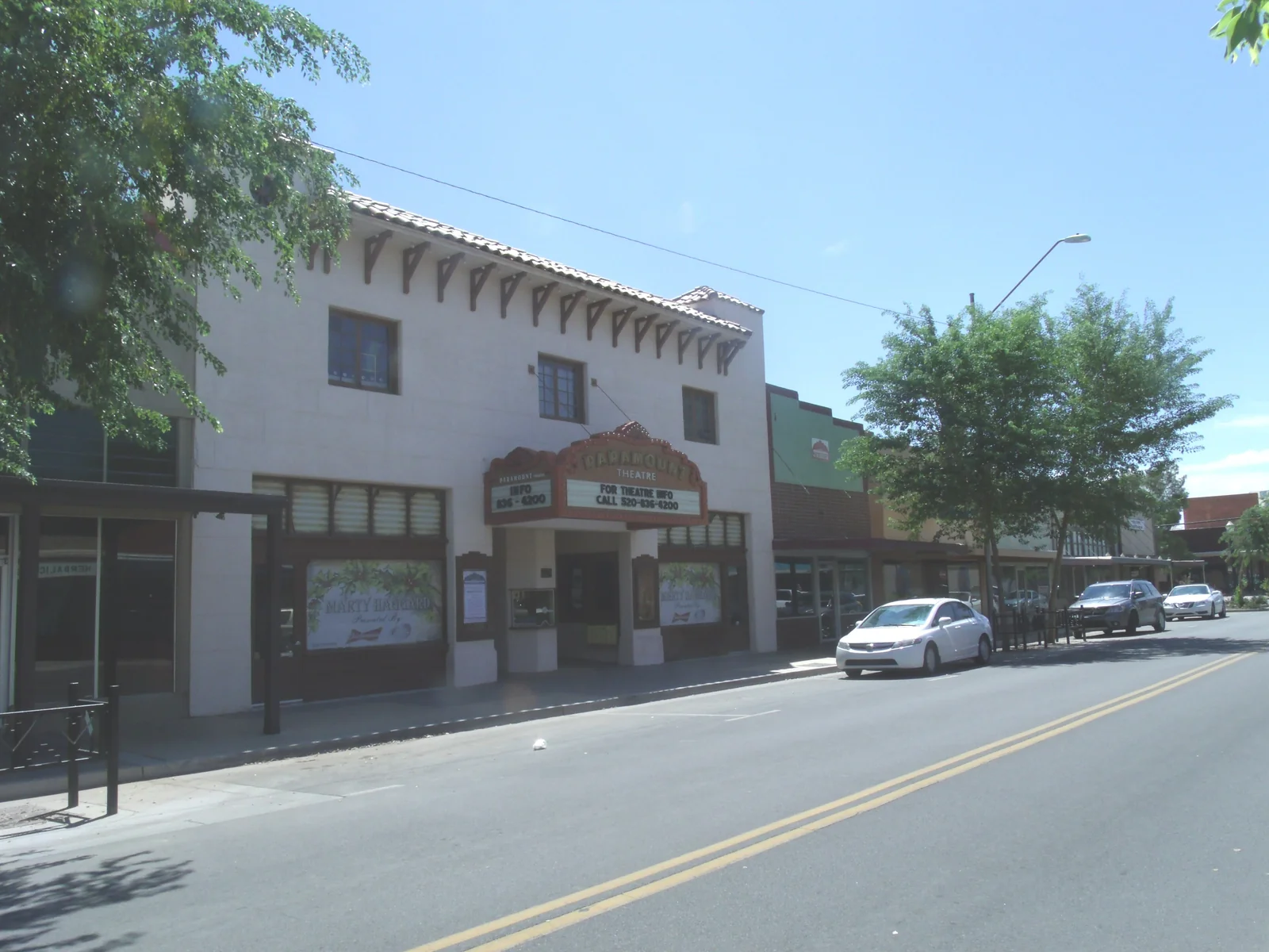Historic downtown Casa Grande, Arizona - Blackline Demo service area